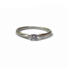 ソリティア　４本爪　Dカラー　エンゲージ　ブライダル　リング　指輪　婚約指輪　ダイヤモンド