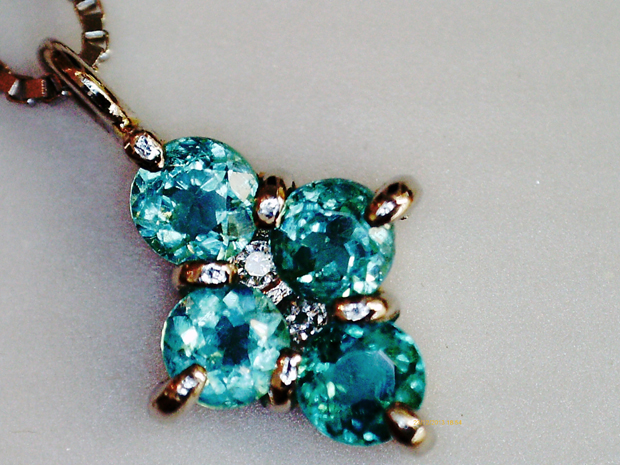 パライバトルマリン ネックレス　002