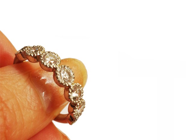 ミル打ちリング