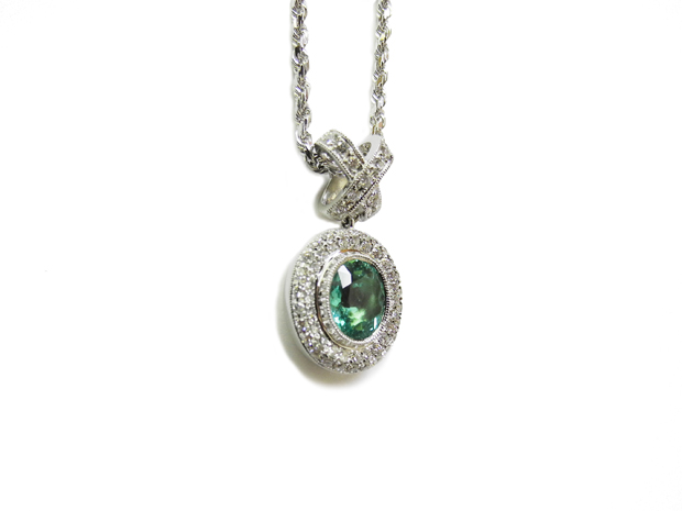 パライバトルマリン ネックレス 003　２ｃｔ