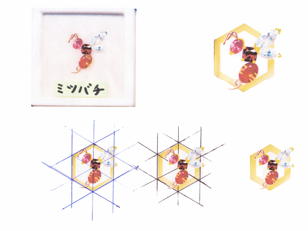 オーダーメイド 蜂 ペンダントトップ