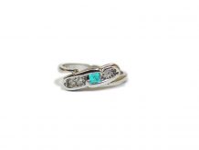 パライバトルマリン　指輪　リング　フラット